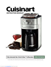 cuisinart thermal coffee maker manual