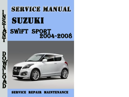1994 suzuki swift workshop manual