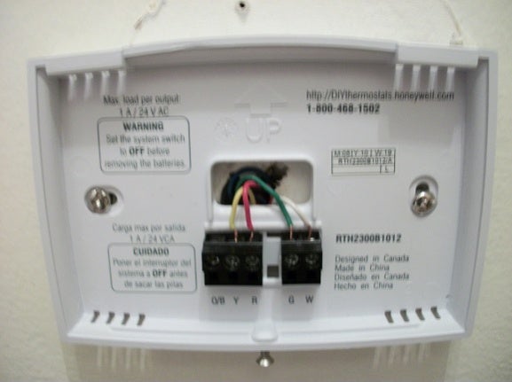 honeywell thermostat rth2510 rth2410 manual