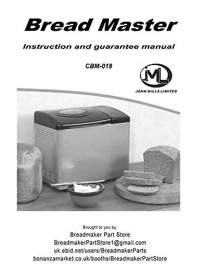 magic chef bread machine manual cbm 250