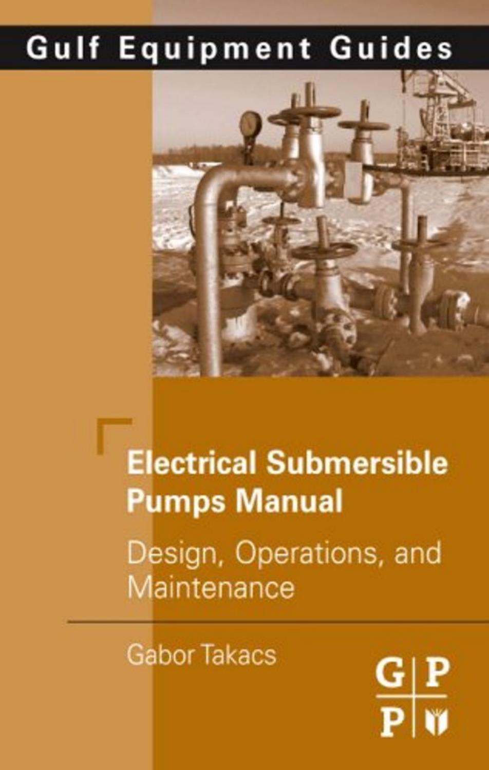 electrical submersible pumps manual gabor takacs pdf