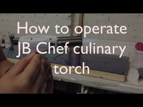bonjour professional cooking torch manual